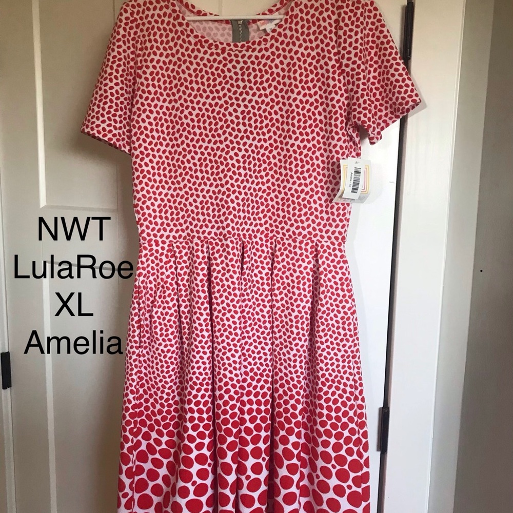 LulaRoe Amelia Dress size XL